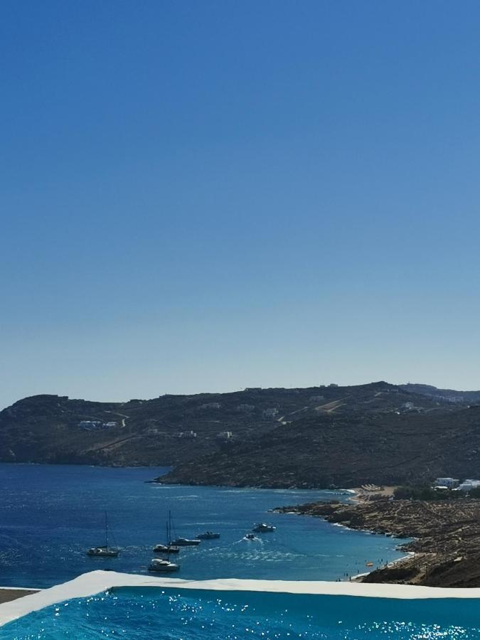 Villa Viktoria In Elia Beach, Mykonos Mykonos Town Exteriör bild